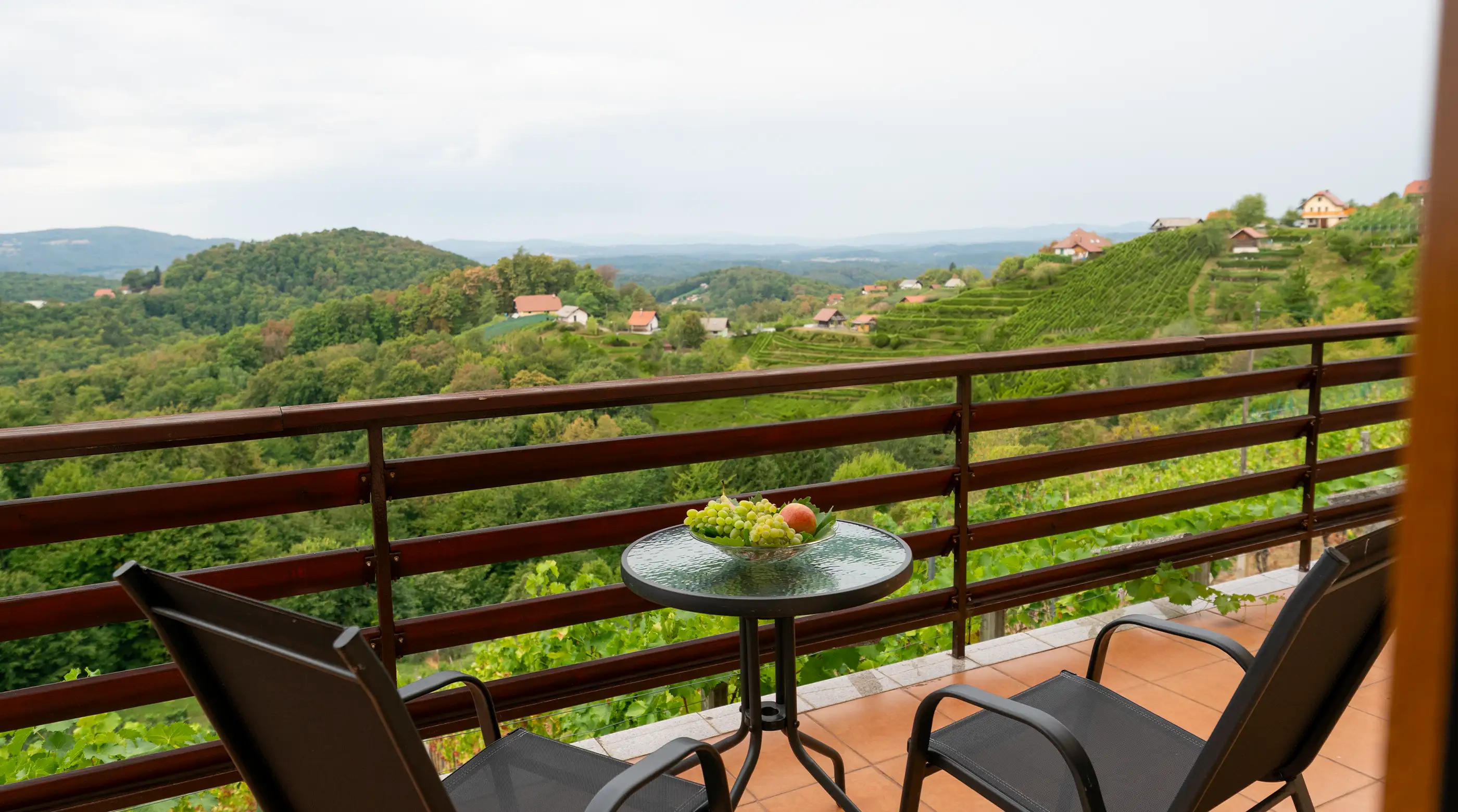 Zidanica Urban in okoliški dolenjski griči